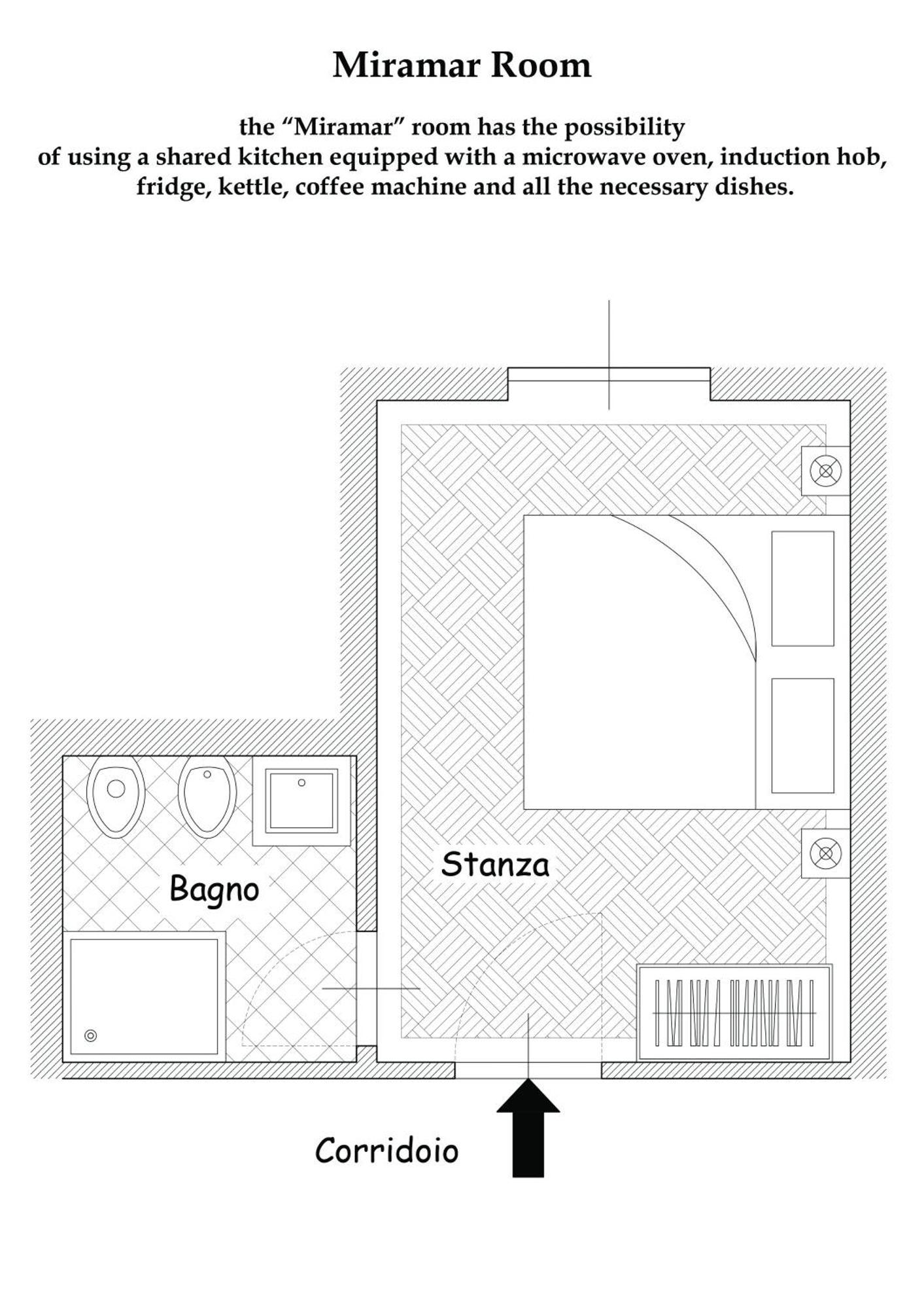 Garibaldino Rooms Trieste Bagian luar foto