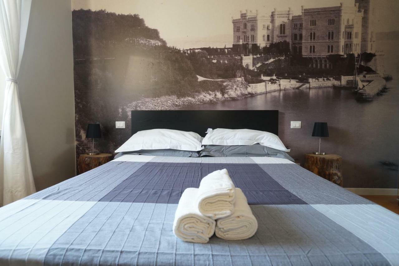 Garibaldino Rooms Trieste Bagian luar foto