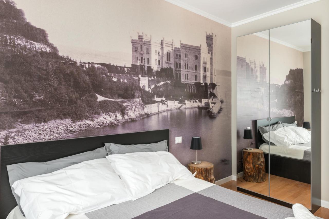 Garibaldino Rooms Trieste Bagian luar foto